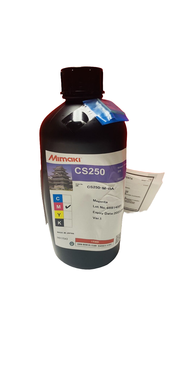 Tintas Eco-solvente CS250 Mimaki 1L para JV100