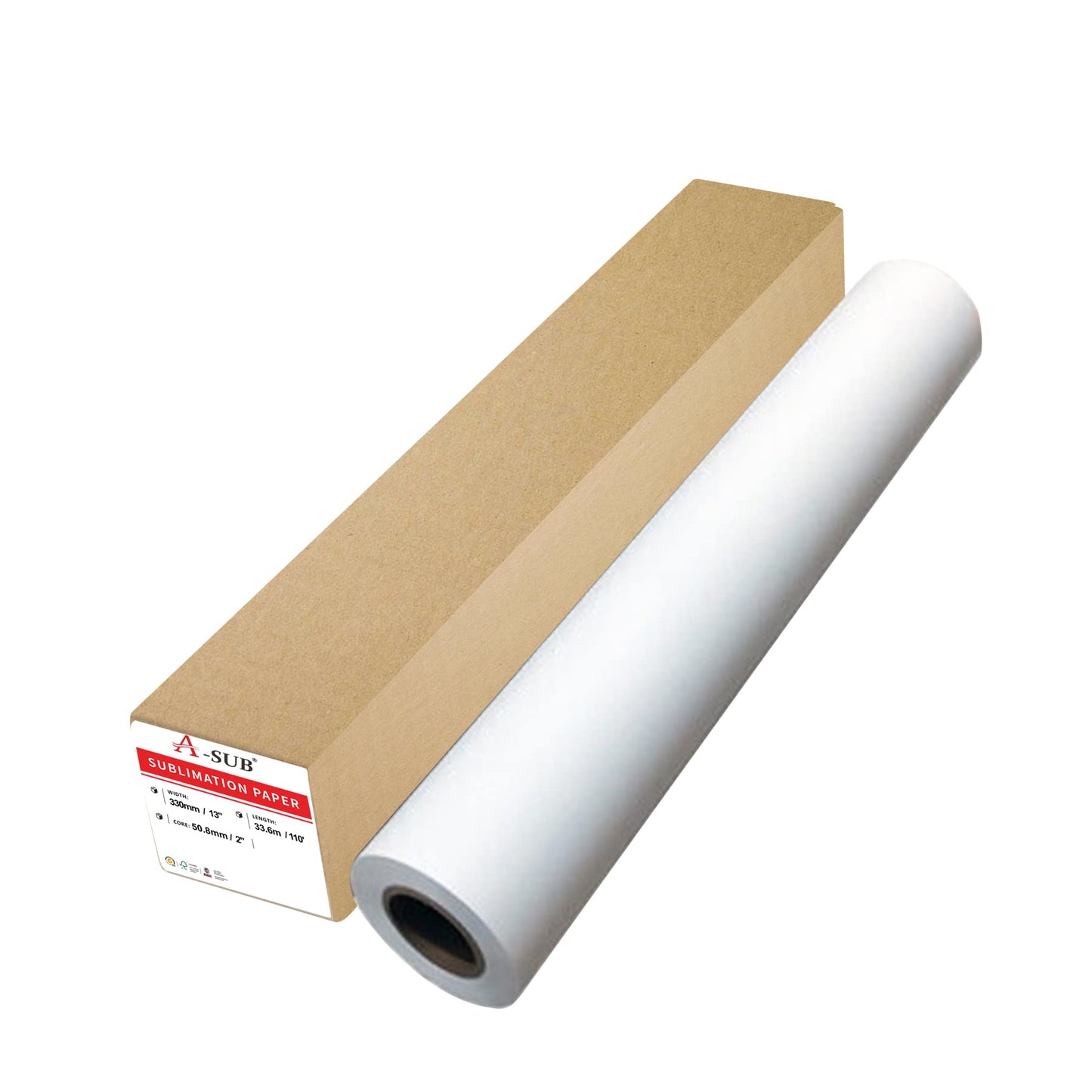 Papel de Sublimación Secado Instantáneo IJ 80gsm 1.50m x 100m