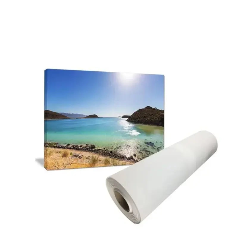 Vinil Poly-Canvas Ecosolvente de Alta Calidad 1,37m x 50m