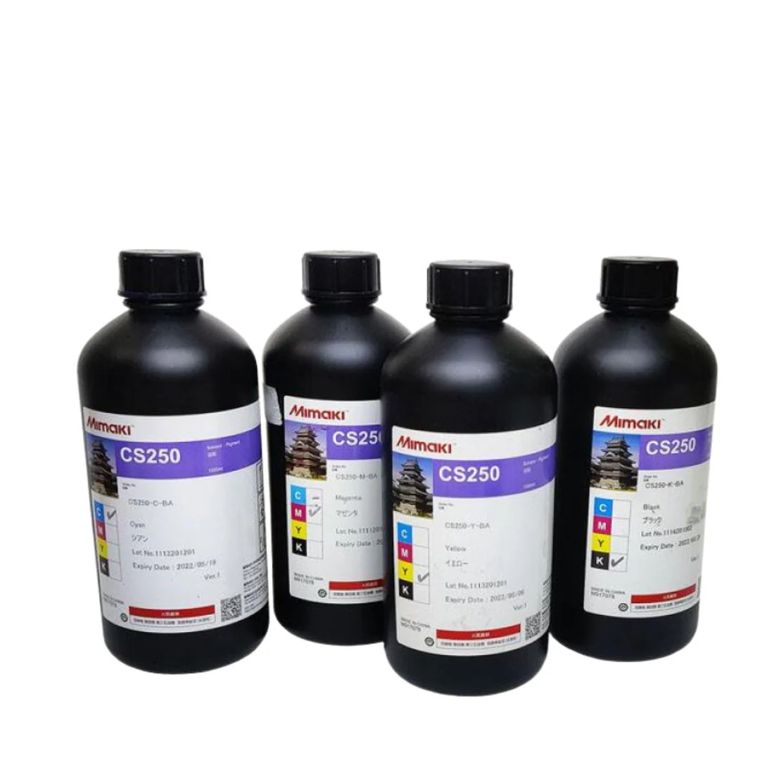 Tintas Solventes CS250 de Mimaki para JV100 - 1 Litro