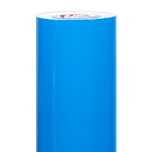 Vinilo de Corte Azul Olímpico 1.22m x 50m - Duradero y Versátil